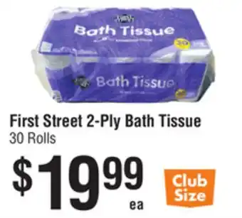 Smart & Final First Street 2-Ply Bath Tissue offer