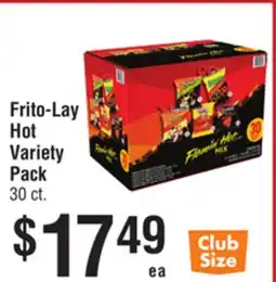 Smart & Final Frito-Lay Hot Variety Pack offer