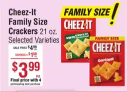 Smart & Final Cheez-It Family Size Crackers offer