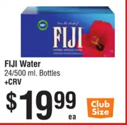 Smart & Final FIJI Water offer