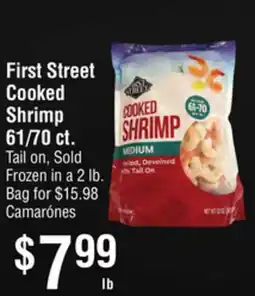 Smart & Final First Street Cooked Shrimp offer