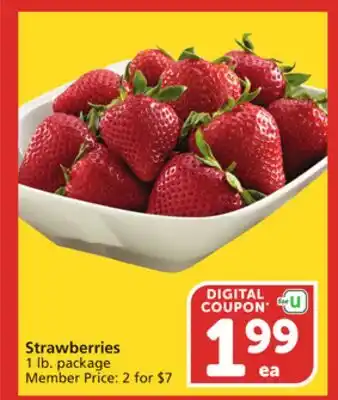 Vons Strawberries offer