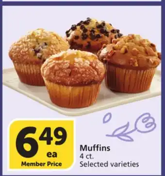 Vons Muffins offer
