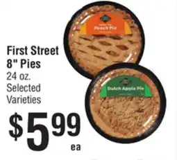 Smart & Final First Street 8 Pies offer