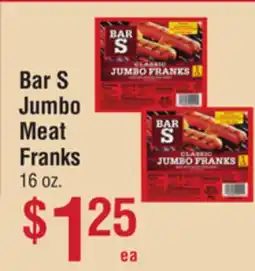 Smart & Final Bar S Jumbo Meat Franks offer