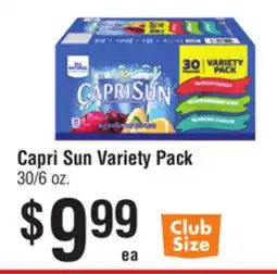 Smart & Final Capri Sun Variety Pack offer