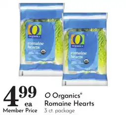 Pavilions O Organics Romaine Hearts offer