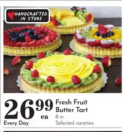 Pavilions Fresh Fruit Butter Tart offer