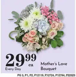 Pavilions Mother's Love Bouquet offer
