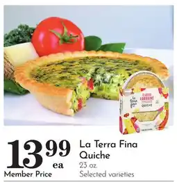 Pavilions La Terra Fina Quiche offer