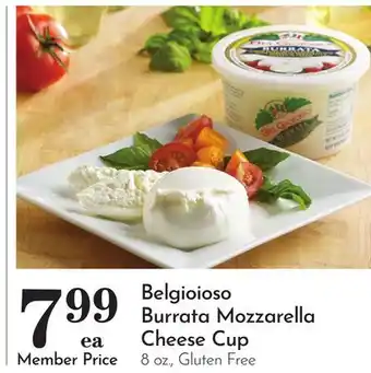 Pavilions Belgioioso Burrata Mozzarella Cheese Cup offer