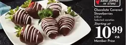 Pavilions Chocolate Covered Strawberries offer