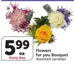 Albertsons Flowers for you Bouquet offer