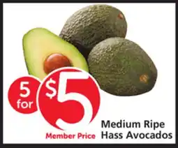 Albertsons Medium Ripe Hass Avocados offer