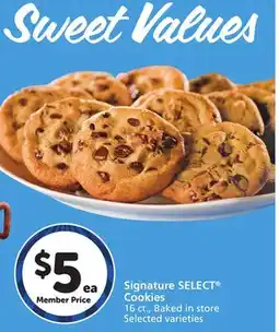 Albertsons Signature SELECT Cookies offer