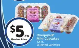 Albertsons Overjoyed Mini Cupcakes offer