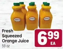 Tony’s Fresh Market Fresh Squeezed Orange Juice offer
