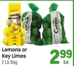 Tony’s Fresh Market Lemons or Key Limes offer