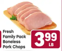 Tony’s Fresh Market Fresh Family Pack Boneless Pork Chops offer