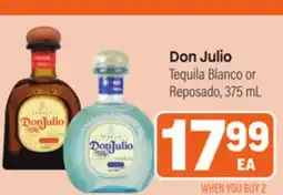 Tony’s Fresh Market Don Julio Tequila Blanco or Reposado offer