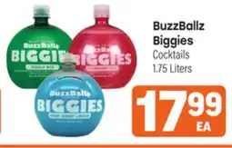 Tony’s Fresh Market BuzzBallz Biggies Cocktails offer