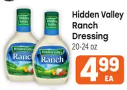 Tony’s Fresh Market Hidden Valley Ranch Dressing offer