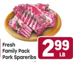 Tony’s Fresh Market Fresh Family Pack Pork Spareribs offer