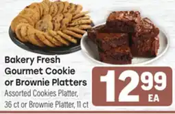 Tony’s Fresh Market Bakery Fresh Gourmet Cookie or Brownie Platters offer