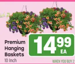 Tony’s Fresh Market Premium Hanging Baskets offer