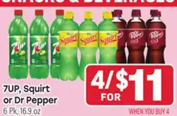 Tony’s Fresh Market 7UP, Squirt or Dr Pepper offer