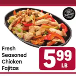 Tony’s Fresh Market Fresh Seasoned Chicken Fajitas offer