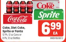 Tony’s Fresh Market Coke, Diet Coke, Sprite or Fanta offer