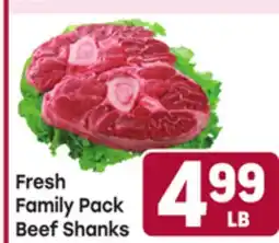 Tony’s Fresh Market Fresh Family Pack Beef Shanks offer
