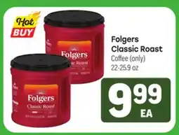 Tony’s Fresh Market Folgers Classic Roast Coffee offer