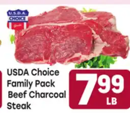 Tony’s Fresh Market USDA Choice Family Pack Beef Charcoal Steak offer