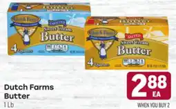 Tony’s Fresh Market Dutch Farms Butter offer
