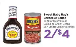 Food 4 Less Sweet Baby Ray's Barbecue Sauce offer