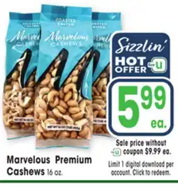 Jewel-Osco Marvelous Premium Cashews offer