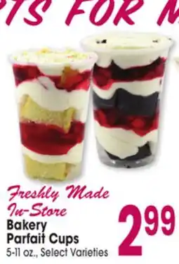 Jewel-Osco Bakery Parfait Cups offer