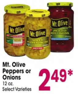 Jewel-Osco Mt. Olive Peppers or Onions offer