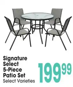 Jewel-Osco Signature Select 5-Piece Patio Set offer