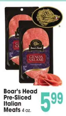 Jewel-Osco Boar's Head Pre-Sliced Pre-Sliced Italian Italian Meats offer