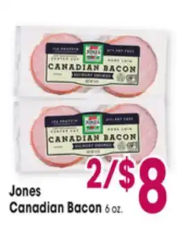 Jewel-Osco Jones Canadian Bacon offer