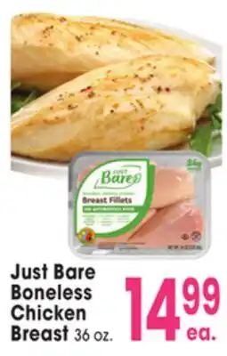 Jewel-Osco Just Bare Boneless Boneless Chicken Chicken Breast offer