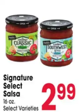 Jewel-Osco Signature Select Salsa offer