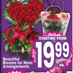 Jewel-Osco Blooms for Mom Arrangements offer