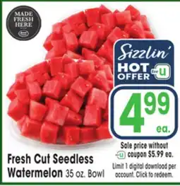 Jewel-Osco Fresh Cut Seedless Watermelon offer