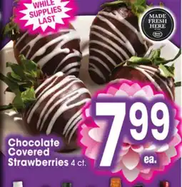 Jewel-Osco Chocolate Covered Strawberries offer