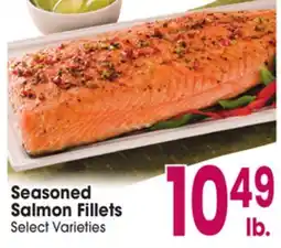 Jewel-Osco Seasoned Salmon Fillets offer