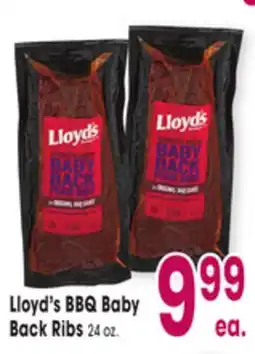 Jewel-Osco Lloyd's BBQ Baby Back Ribs offer